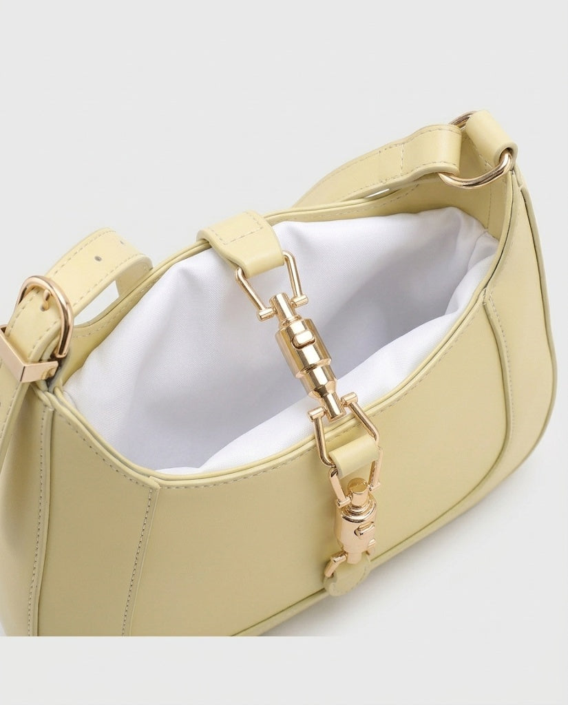 Maison Loria The Solène Shoulder Bag in Yellow