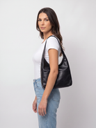 all-groups - The Honorine Hobo, worn on the shoulder, three-quarter view