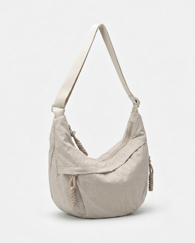 Maison Loria The Agathe Crossbody in Beige