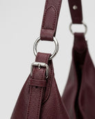 Maison Loria The Alix Hobo in Burgundy