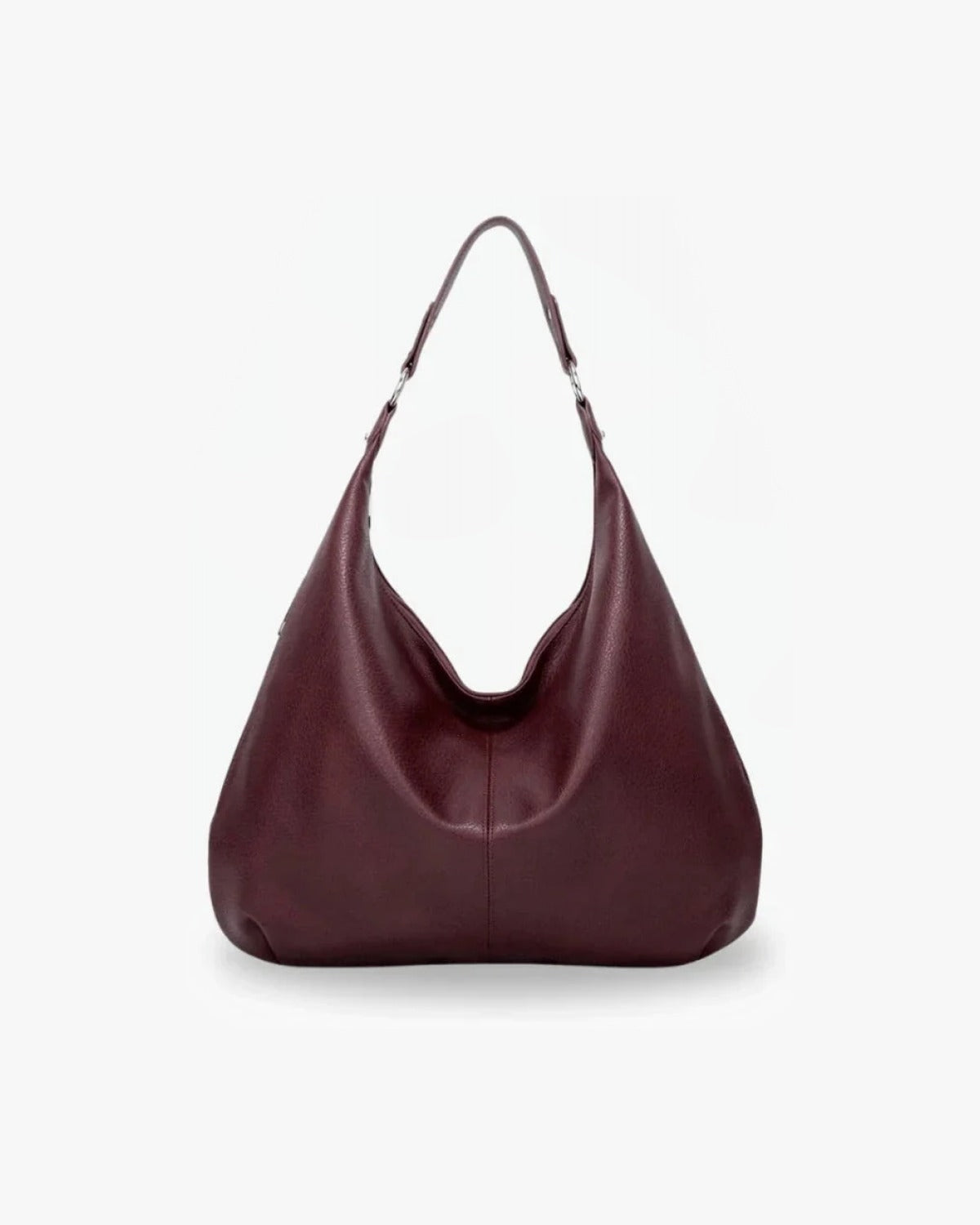 Maison Loria The Alix Hobo in Burgundy