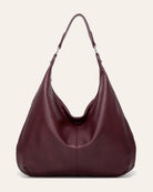 Maison Loria The Alix Hobo in Burgundy