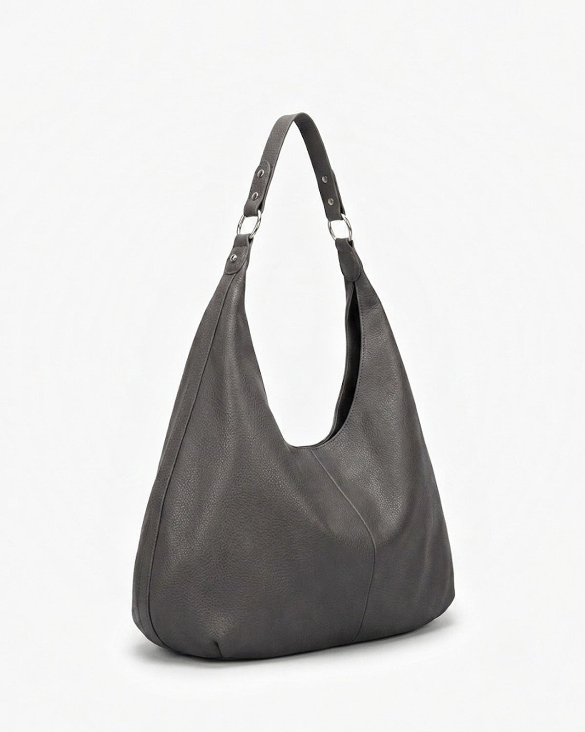 Maison Loria The Alix Hobo in Dark Gray
