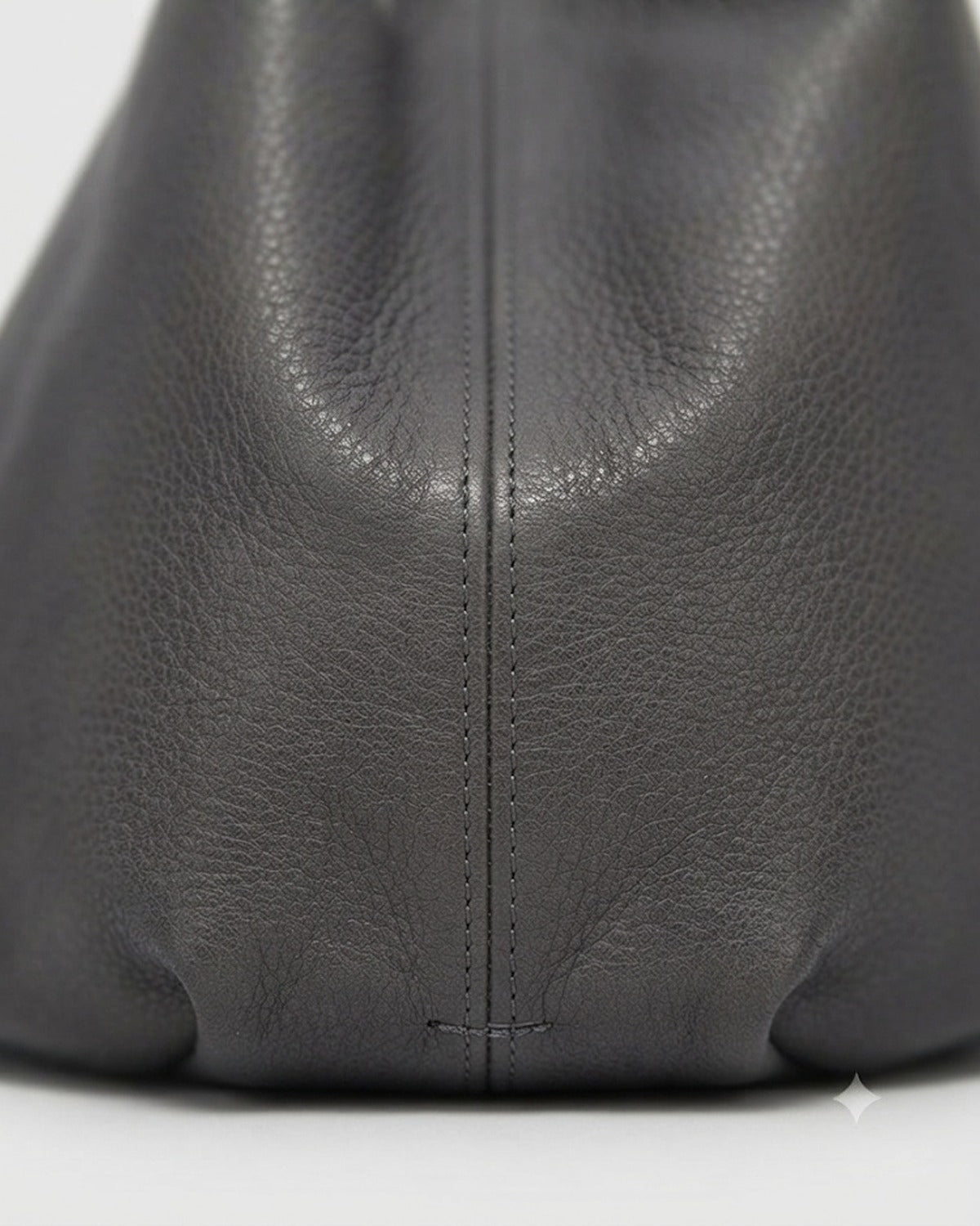 Maison Loria The Alix Hobo in Dark Gray
