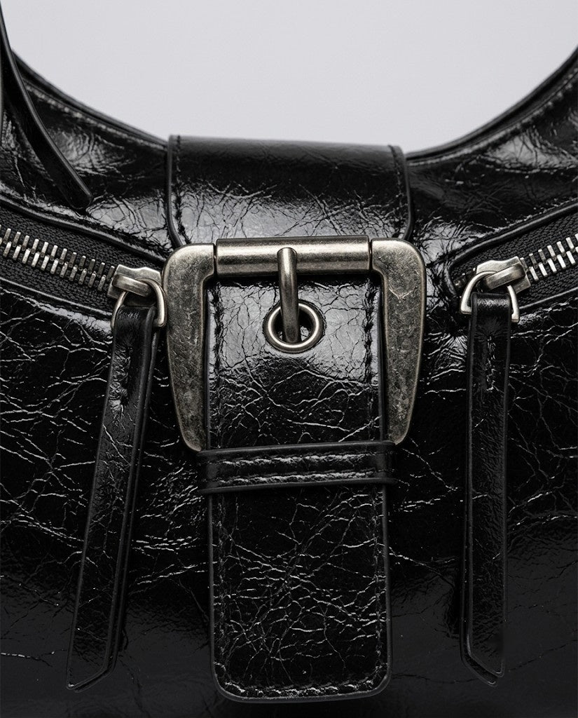 Maison Loria The Ambre Crossbody in Black