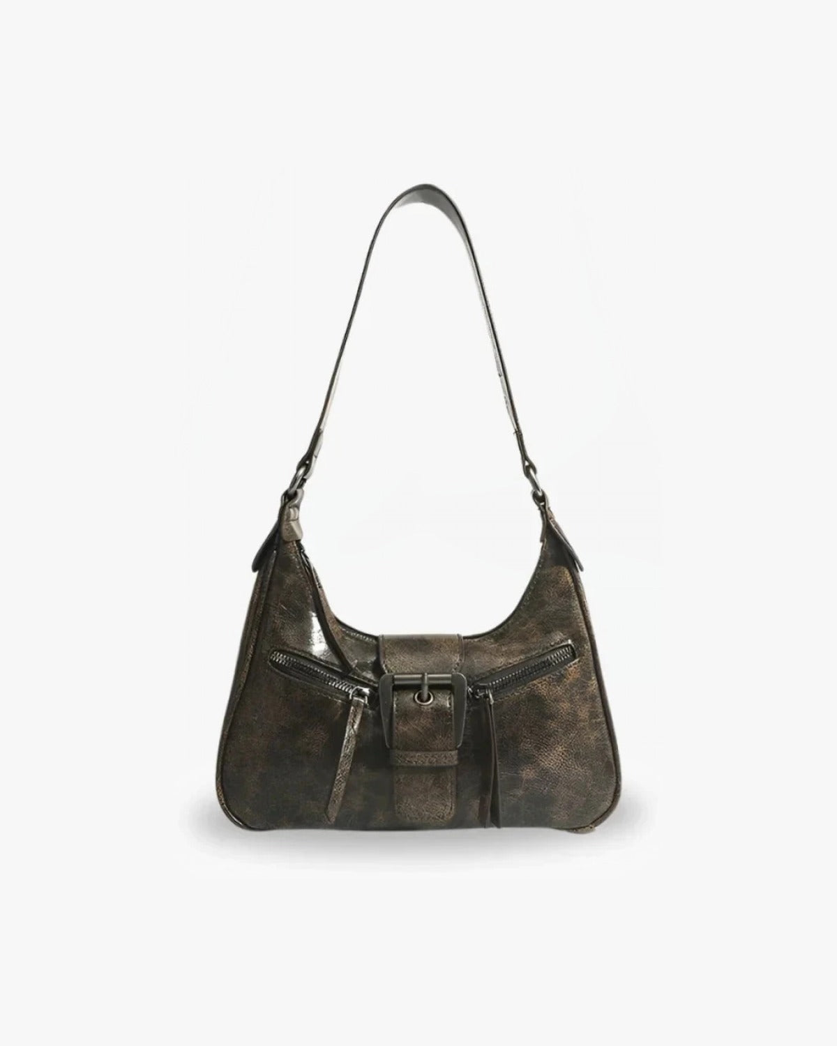 Maison Loria The Ambre Crossbody in Charcoal / Copper