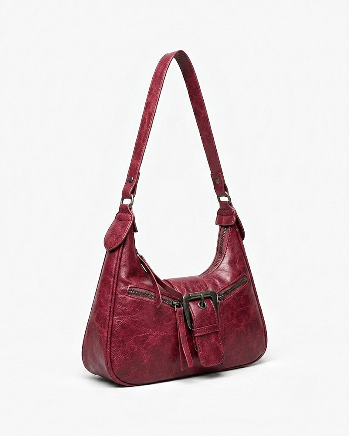 Maison Loria The Ambre Crossbody in Red