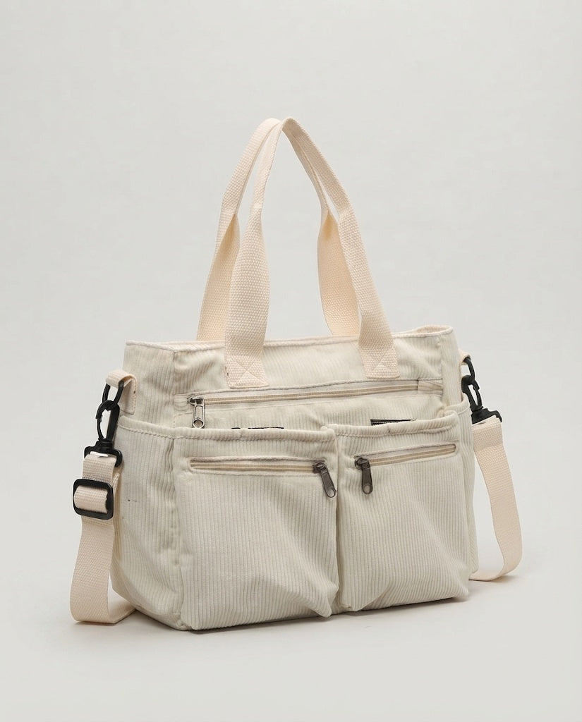 Maison Loria The Ambrose Crossbody Bag in White