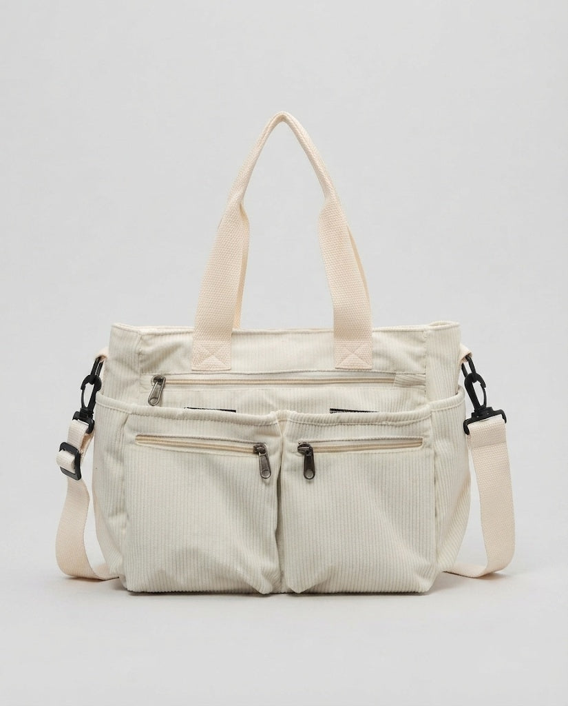 Maison Loria The Ambrose Crossbody Bag in White