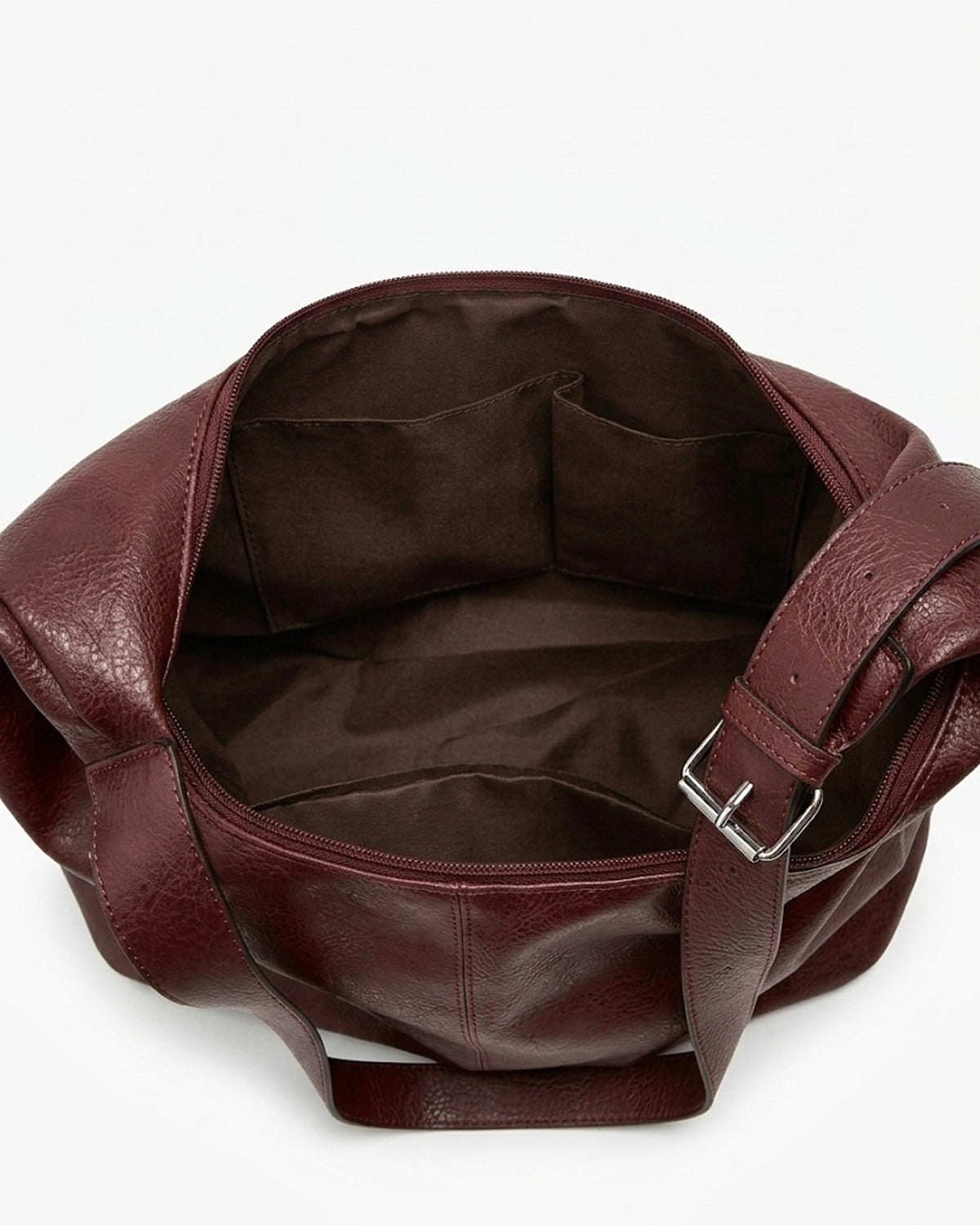 Maison Loria The Anaïs Hobo in Burgundy