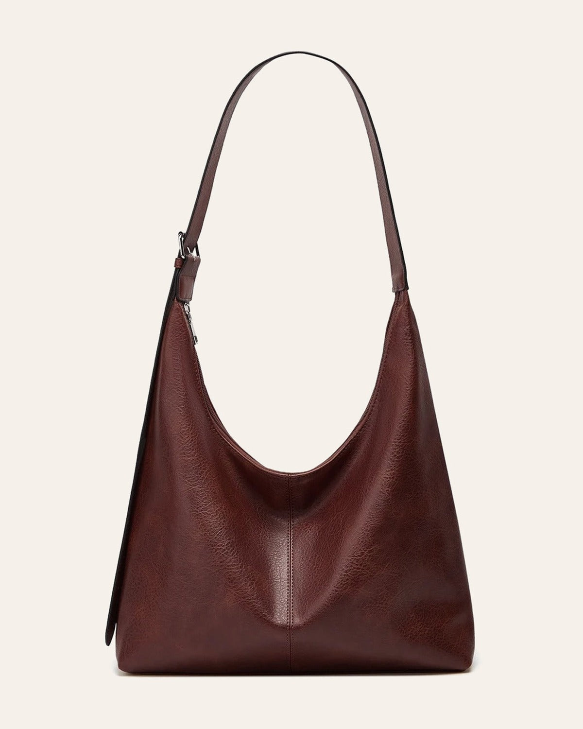 Maison Loria The Anaïs Hobo in Burgundy
