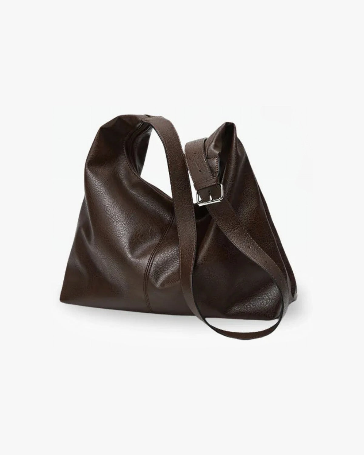 Maison Loria The Anaïs Hobo in Chocolate
