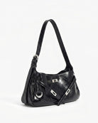 Maison Loria The Ariane Shoulder Bag in Black