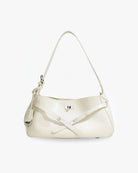 Maison Loria The Ariane Shoulder Bag in White