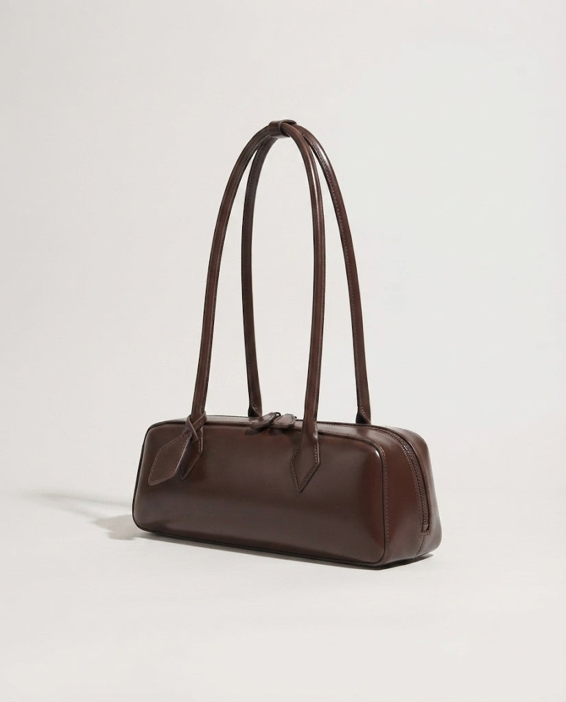 Maison Loria The Blanche Shoulder Bag in Chocolate