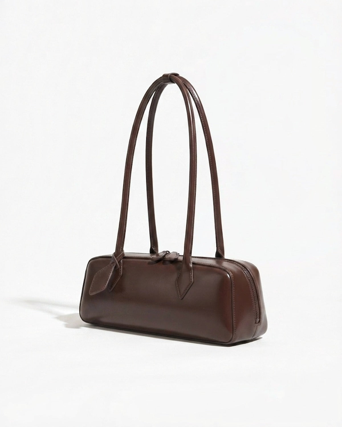 Maison Loria The Blanche Shoulder Bag in Chocolate