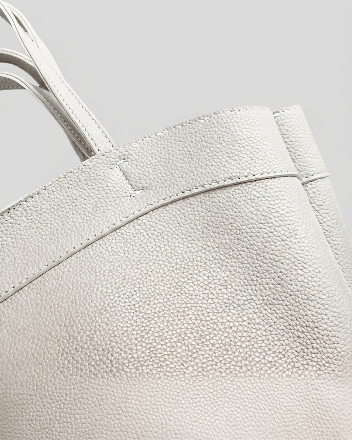Maison Loria The Cécile Tote in White