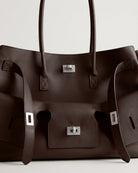 Maison Loria The Clémence Tote in Chocolate