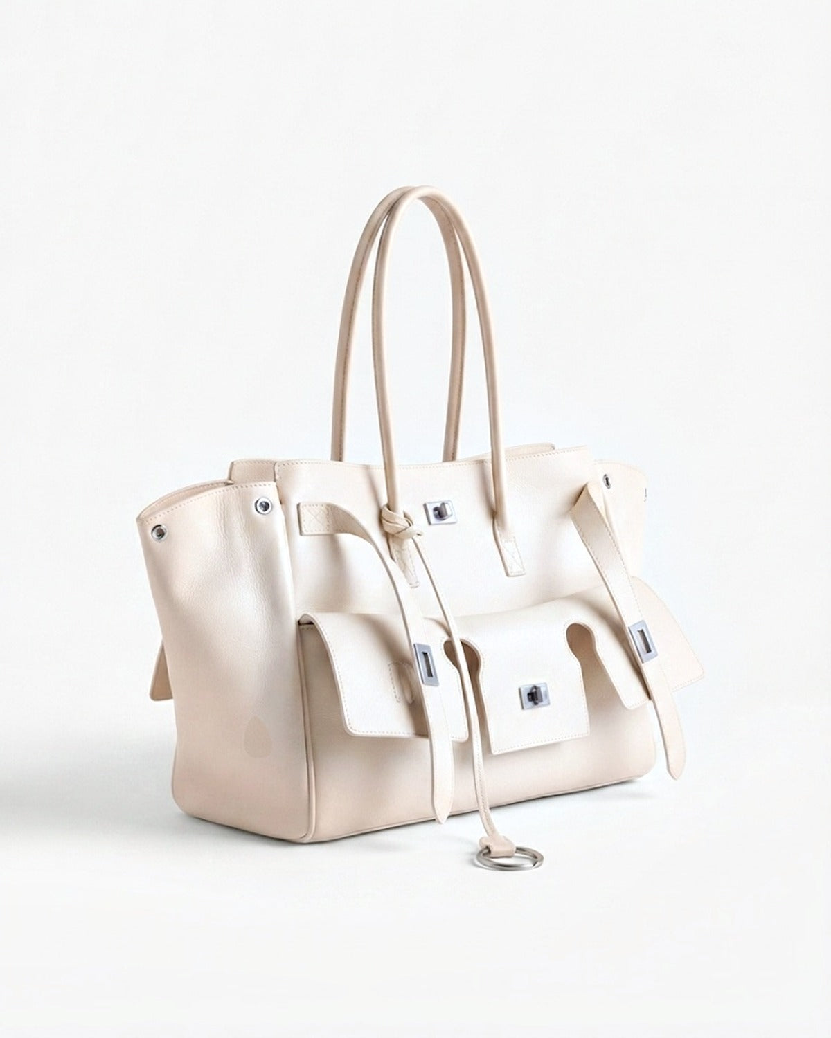 Maison Loria The Clémence Tote in Khaki