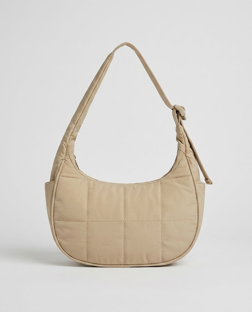 Maison Loria The Éléonore Shoulder Bag in Khaki