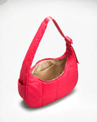 Maison Loria The Éléonore Shoulder Bag in Rose Red