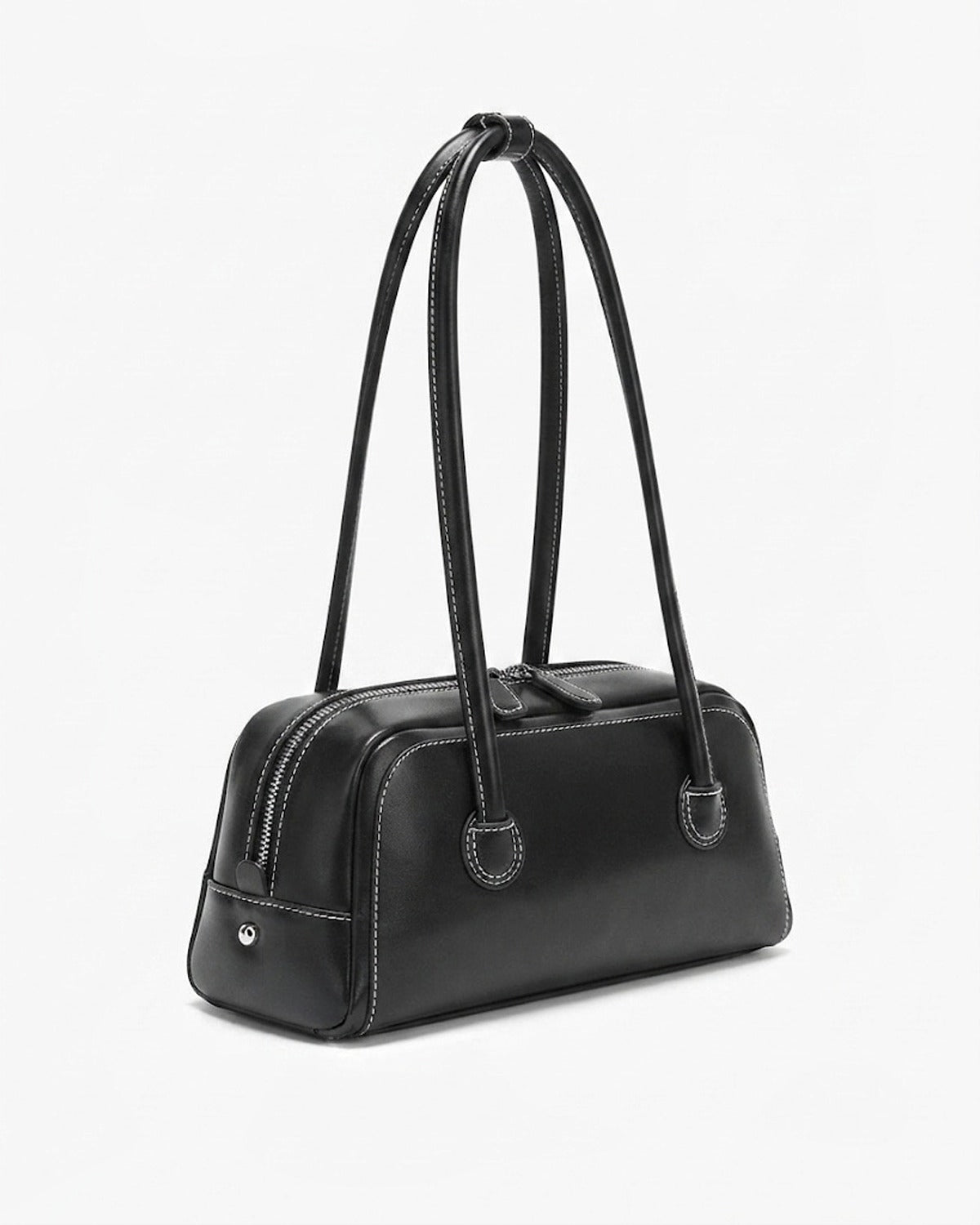 Maison Loria The Émilie Shoulder Bag in Black