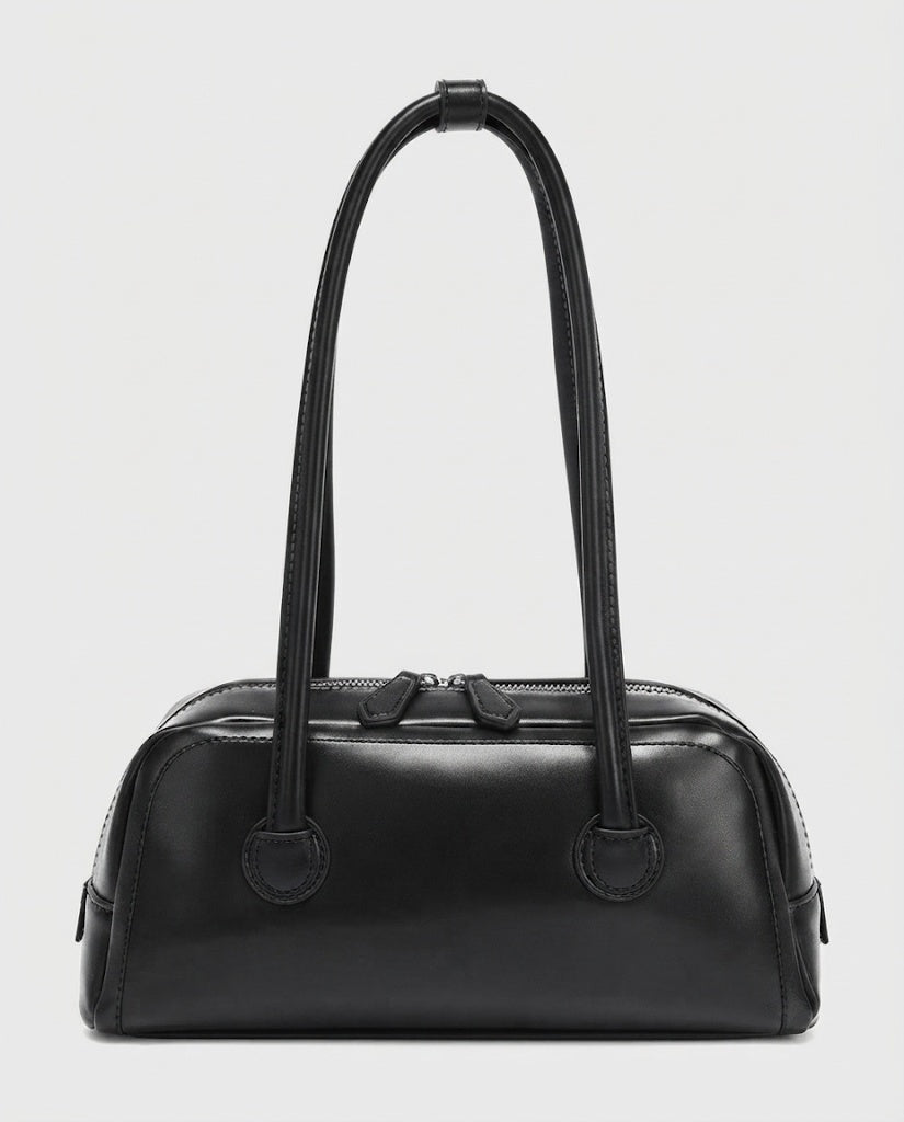 Maison Loria The Émilie Shoulder Bag in Black