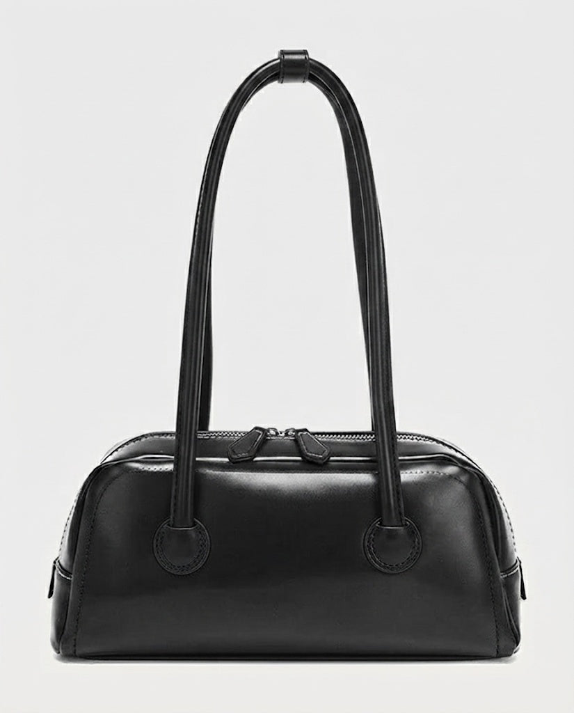 Maison Loria The Émilie Shoulder Bag in Black
