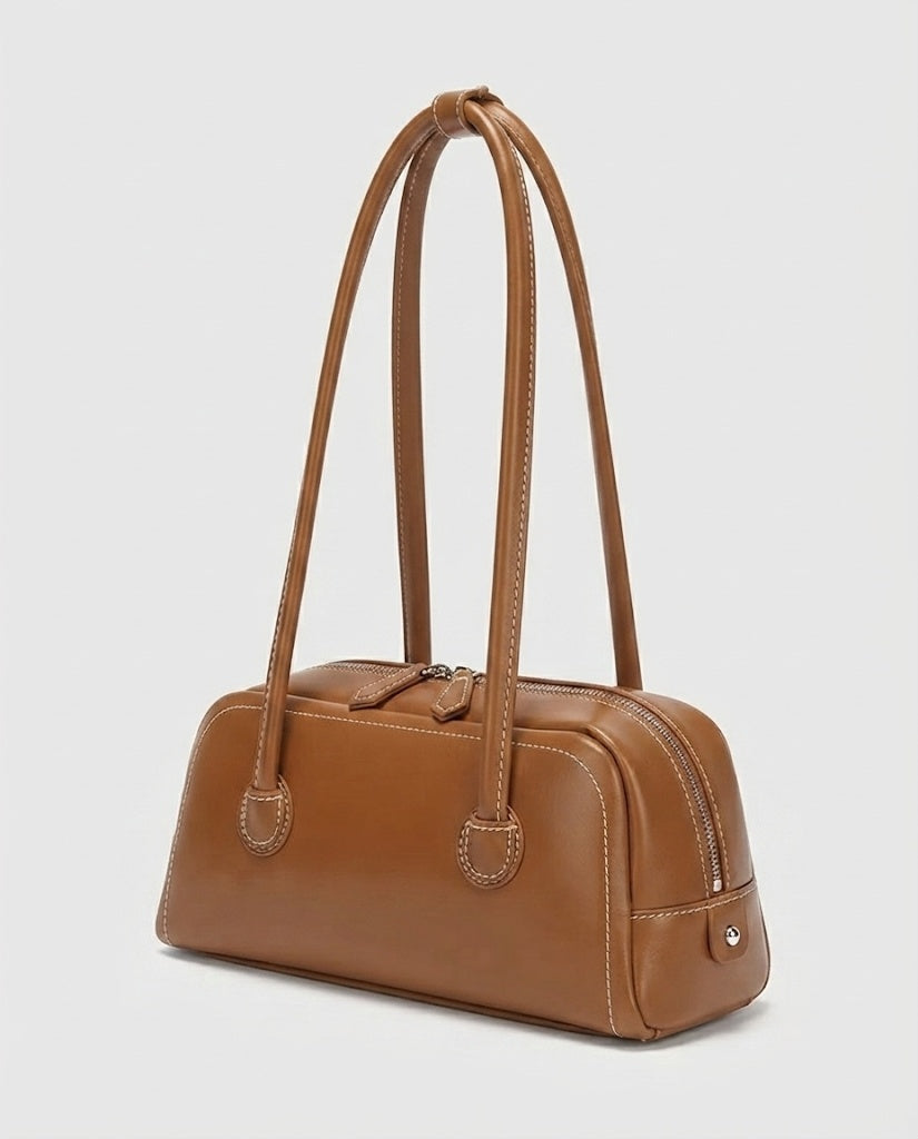 Maison Loria The Émilie Shoulder Bag in Brown