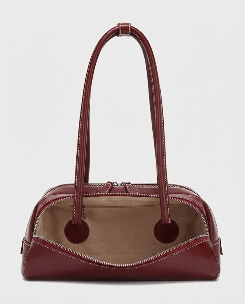 Maison Loria The Émilie Shoulder Bag in Red