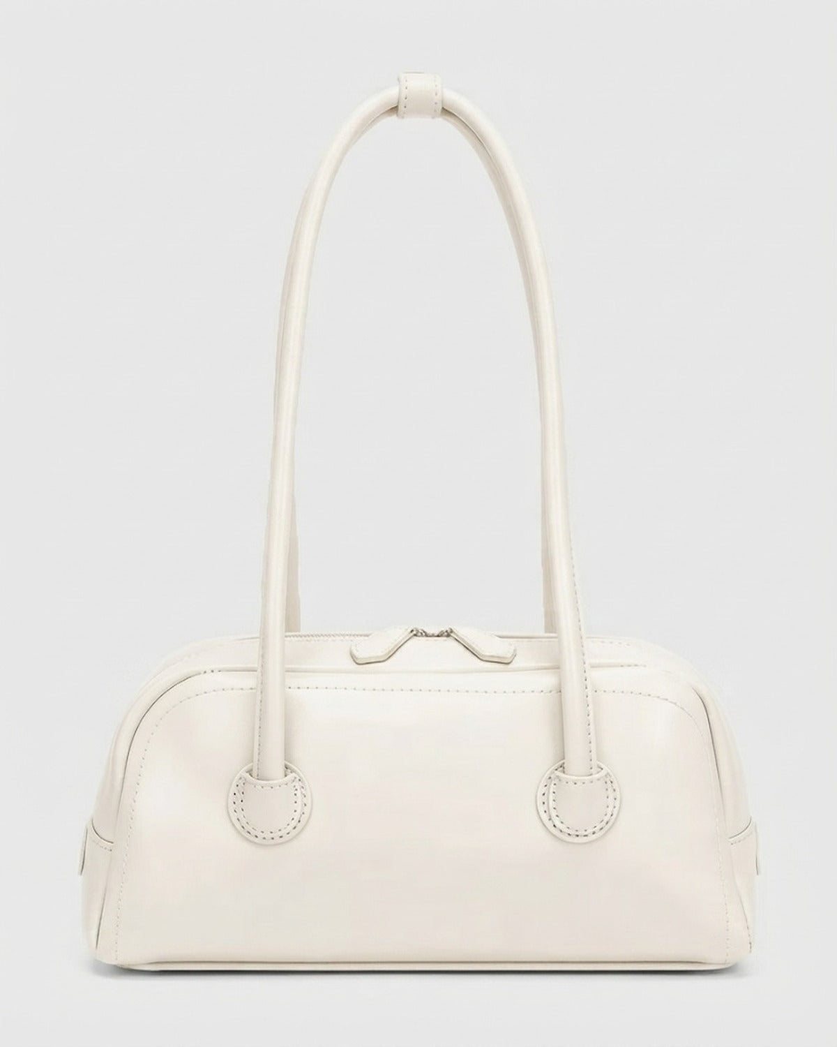 Maison Loria The Émilie Shoulder Bag in White