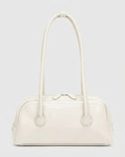 Maison Loria The Émilie Shoulder Bag in White