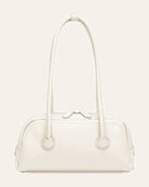 Maison Loria The Émilie Shoulder Bag in White