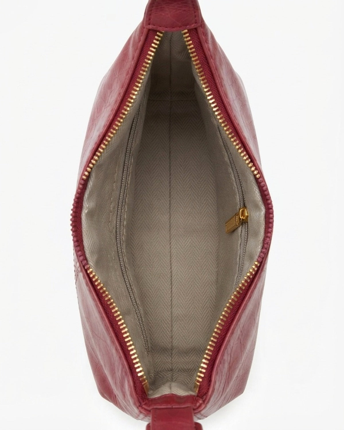 Maison Loria The Fabienne Crossbody in Burgundy