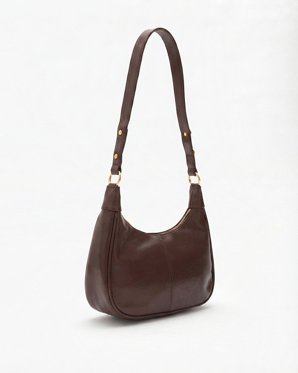 Maison Loria The Fabienne Crossbody in Cognac Brown