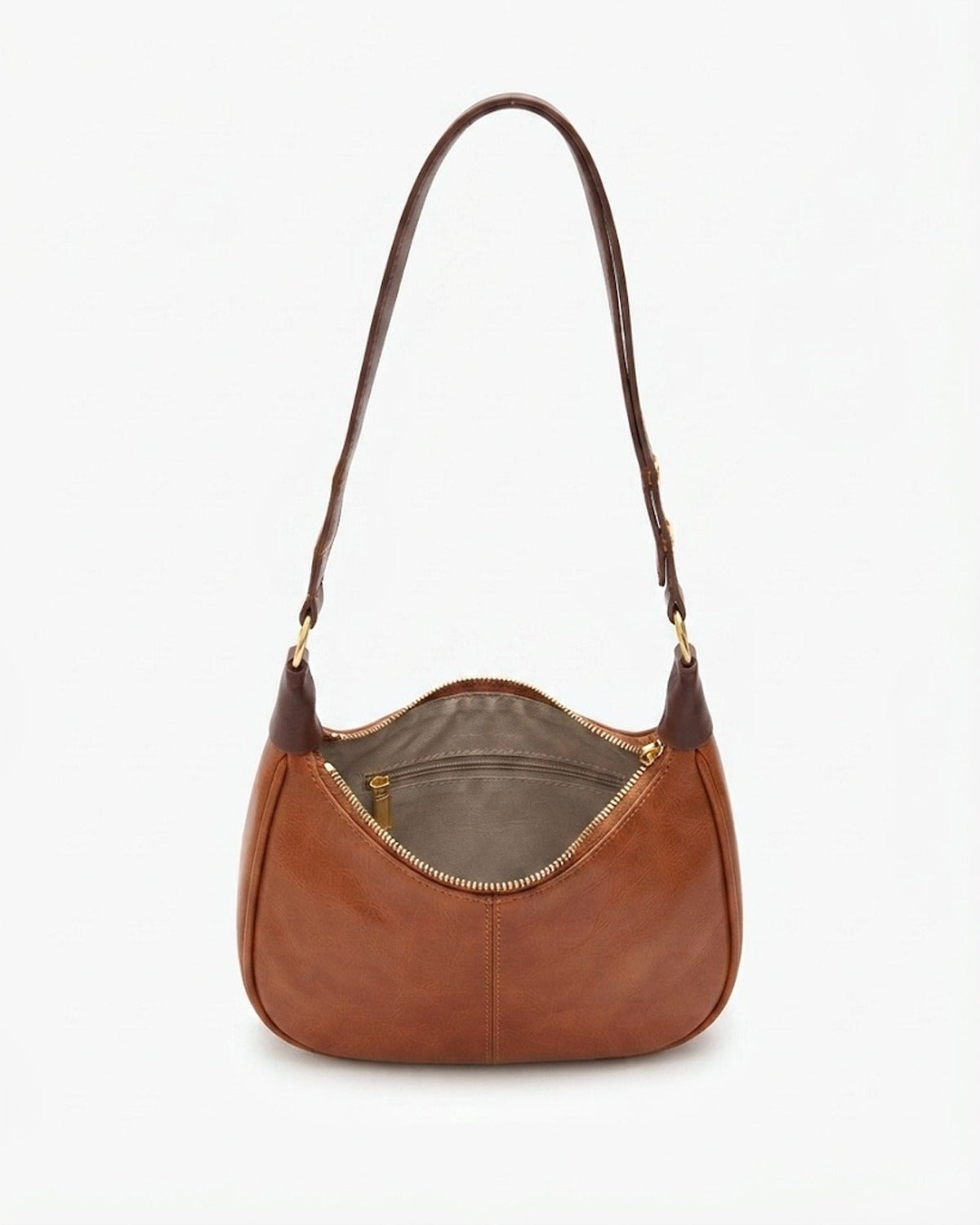 Maison Loria The Fabienne Crossbody in Cognac Brown