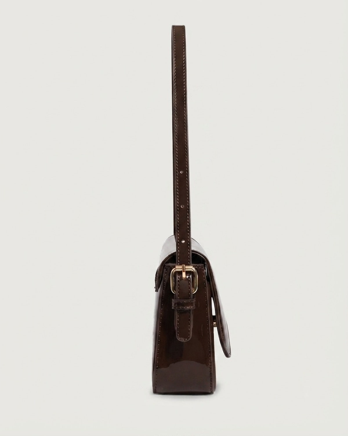 Maison Loria The Faustine Crossbody in Chocolate
