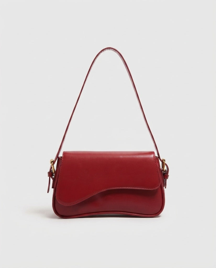 Maison Loria The Faustine Crossbody in Glossy Red
