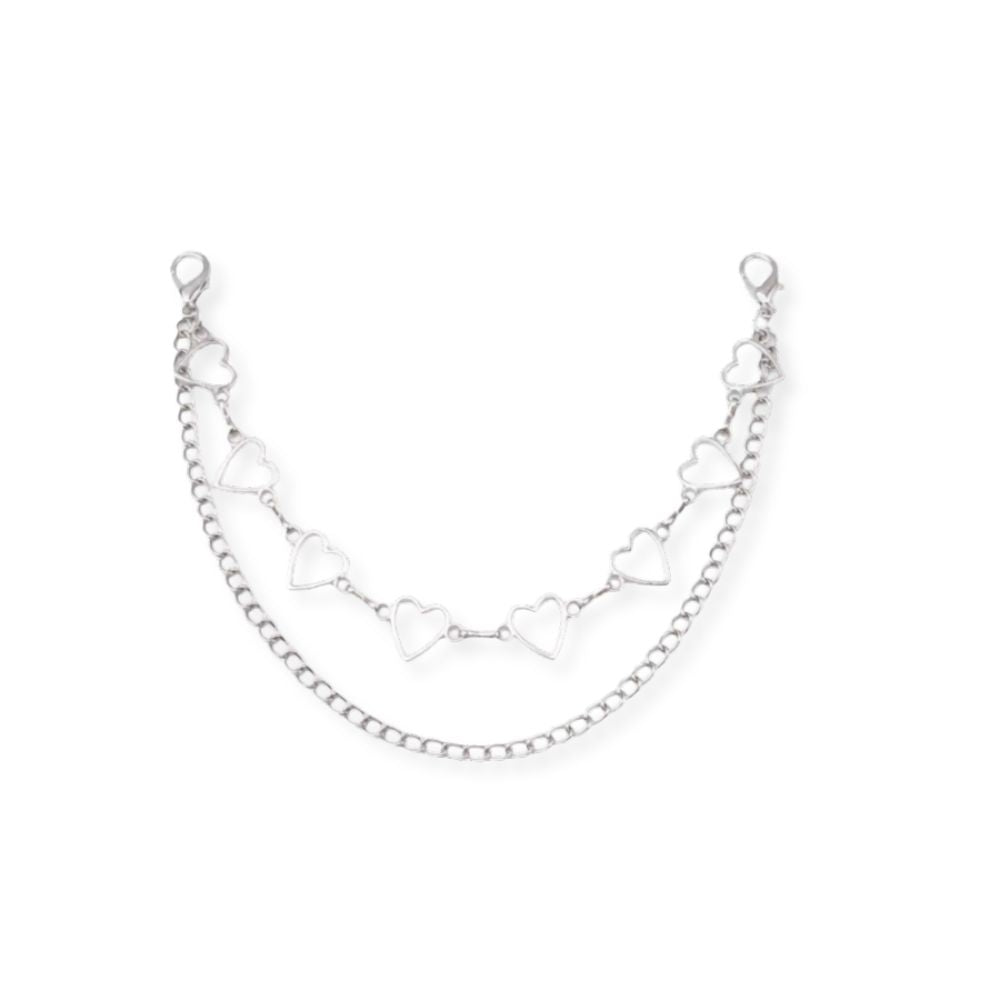 Maison Loria Heart Chain Bag Charm