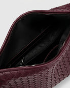 Maison Loria The Marceline Hobo in Burgundy