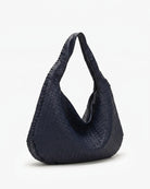 Maison Loria The Marceline Hobo in Navy Blue