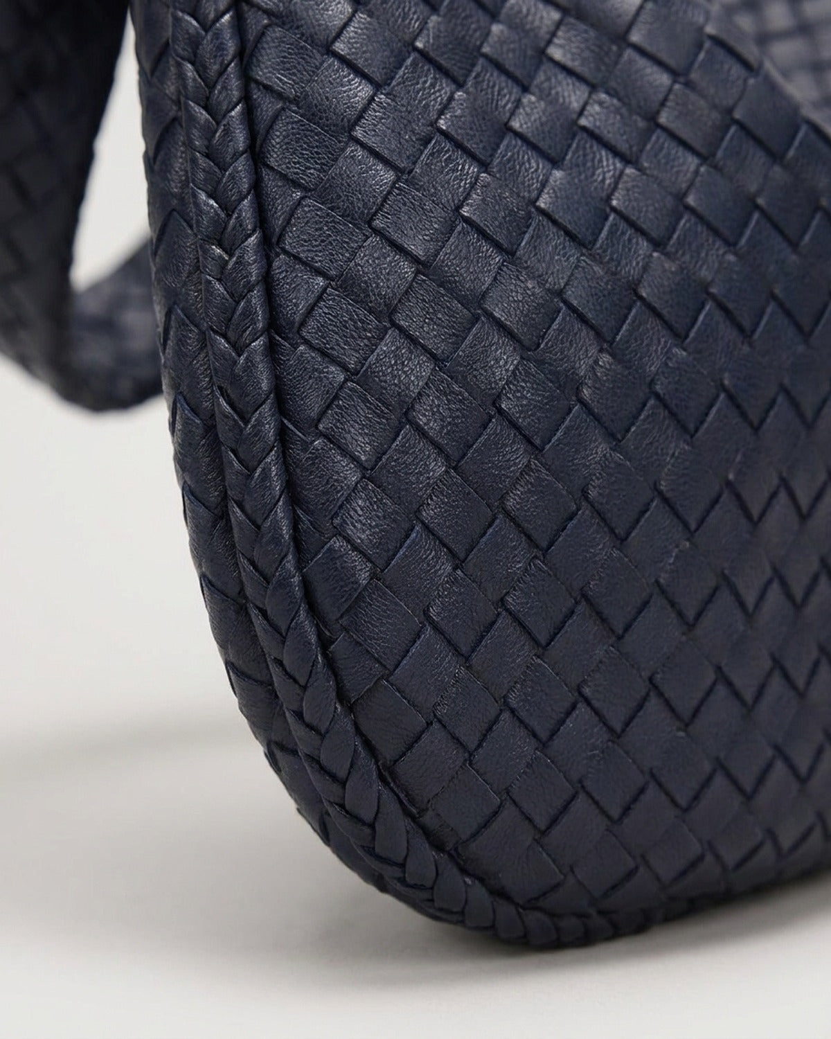 Maison Loria The Marceline Hobo in Navy Blue