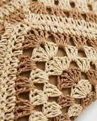Maison Loria The Margot Straw Tote in Brown