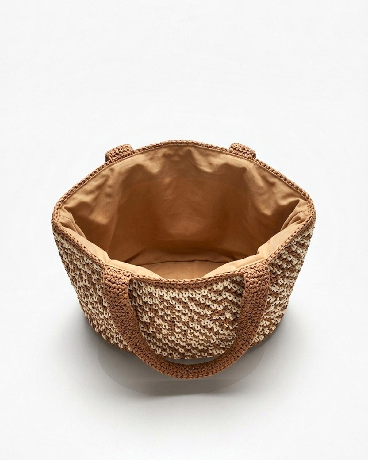 Maison Loria The Margot Straw Tote in Brown