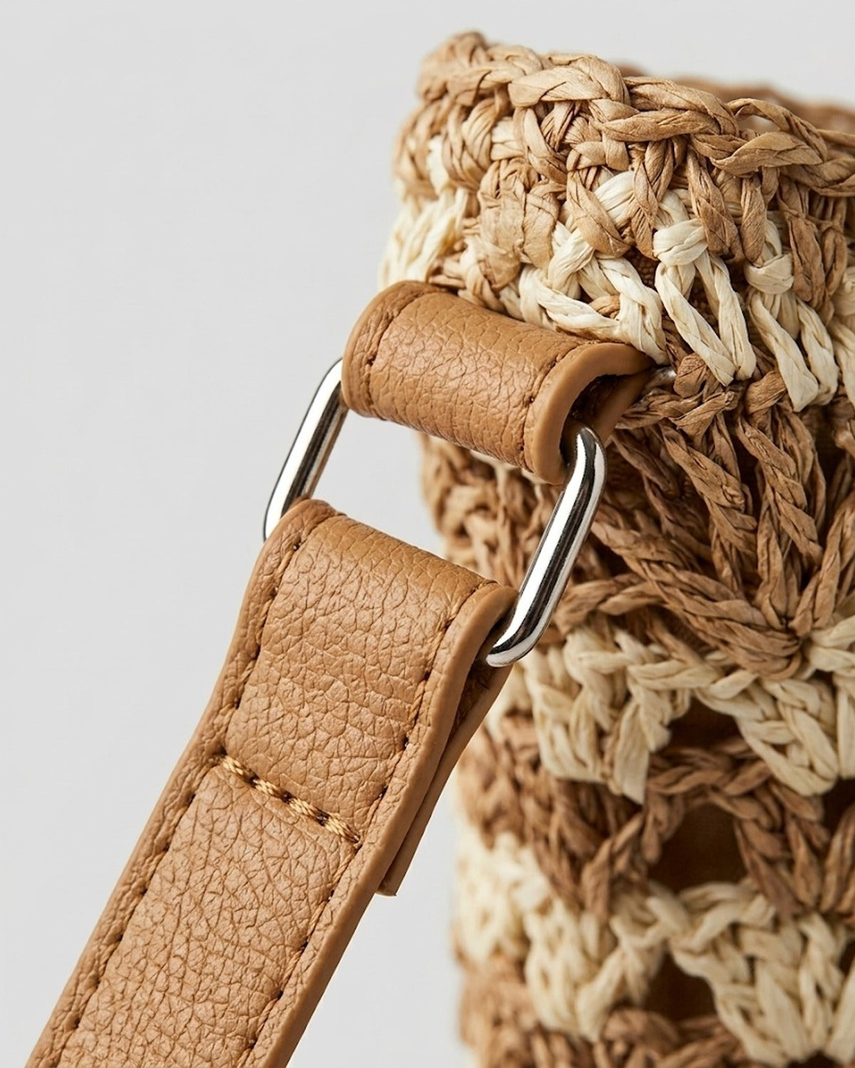 Maison Loria The Margot Straw Tote in Brown