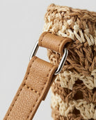 Maison Loria The Margot Straw Tote in Brown