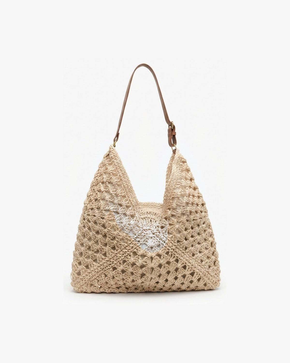 Maison Loria The Margot Straw Tote in khaki