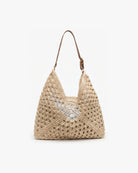 Maison Loria The Margot Straw Tote in khaki