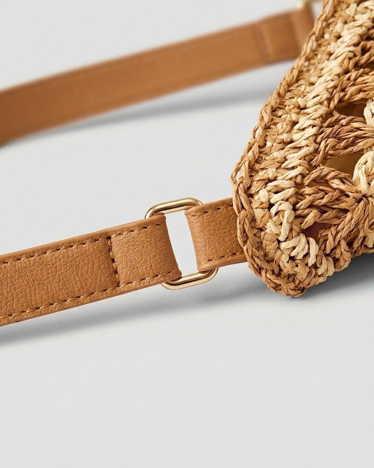 Maison Loria The Margot Straw Tote in khaki