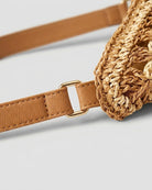 Maison Loria The Margot Straw Tote in khaki